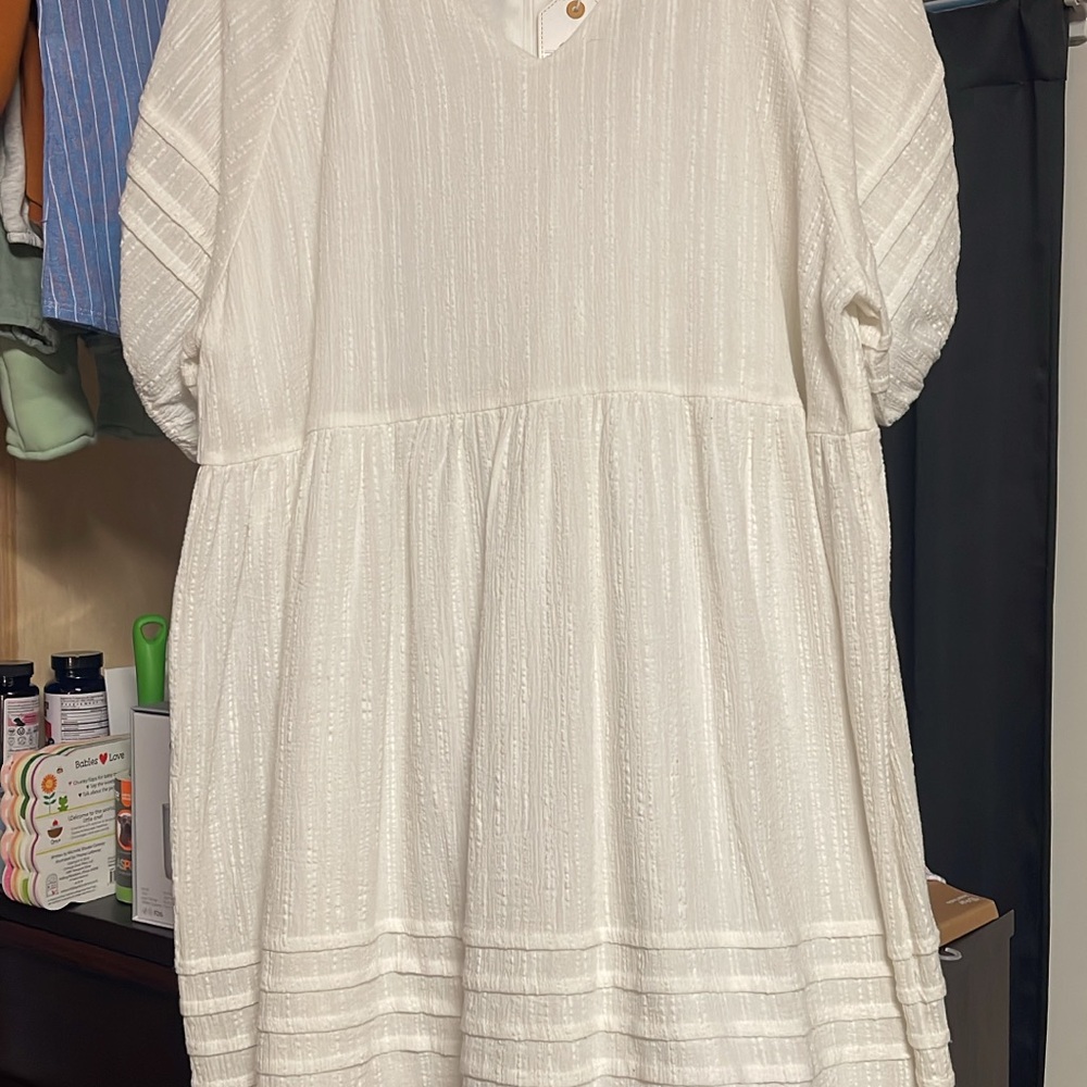 Elegant White Kids Dress